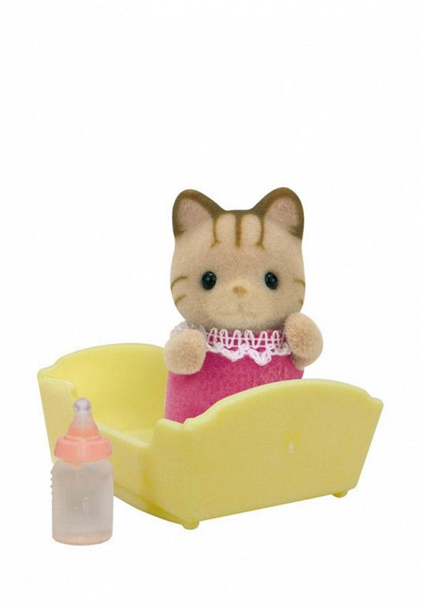 

Коллекционная фигурка Sylvanian Families, Полосатый Котенок, Разноцветный