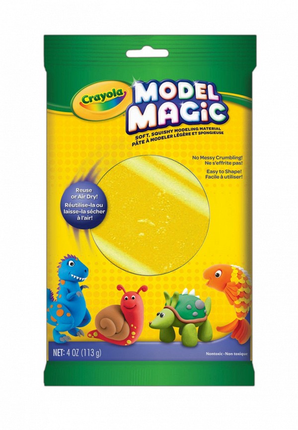 

Набор для творчества Crayola, Масcа для лепки желтая, 113 г, Разноцветный