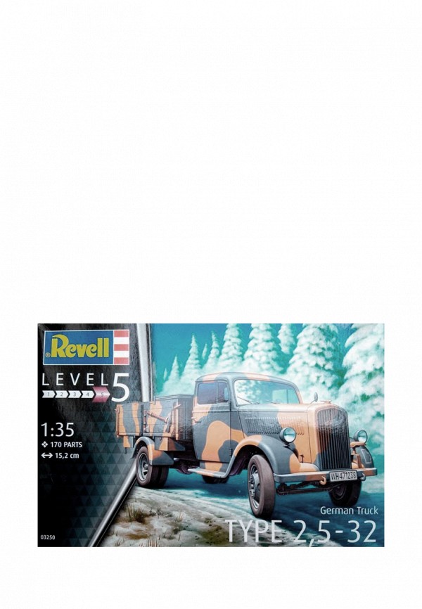 

Конструктор Revell, Грузовик Type 2.5-32 Opel BL172 1:35, Разноцветный