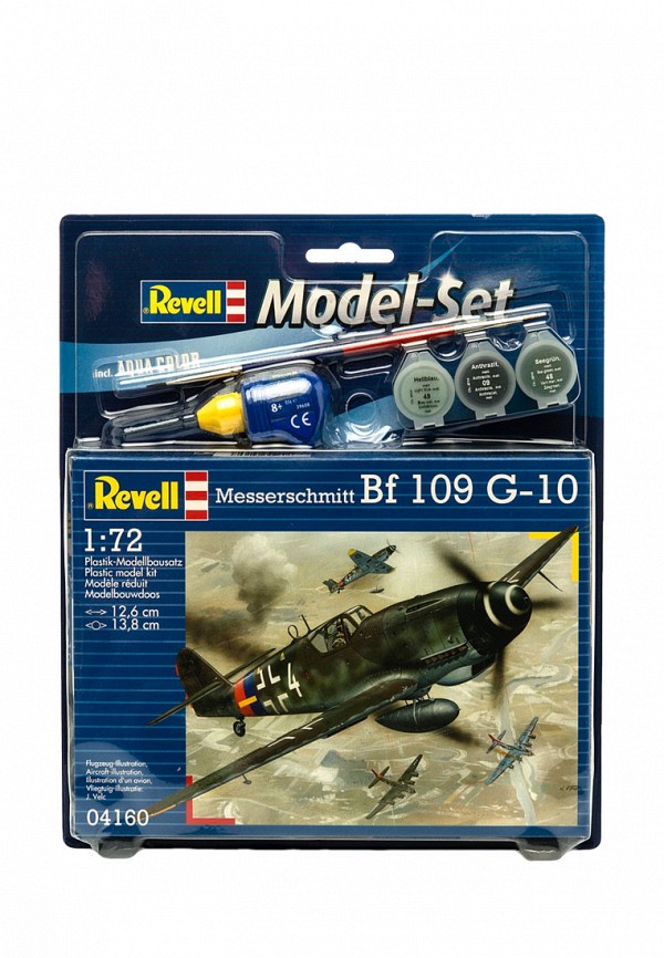 

Конструктор Revell, Самолет Messerschmitt Bf-109 1:72, Разноцветный