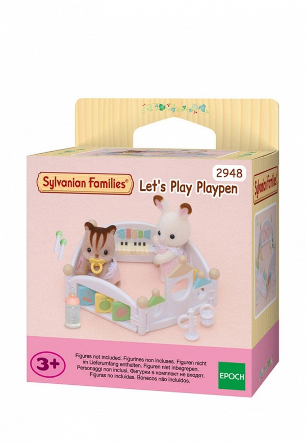

Набор игровой Sylvanian Families, Детский манеж, Разноцветный