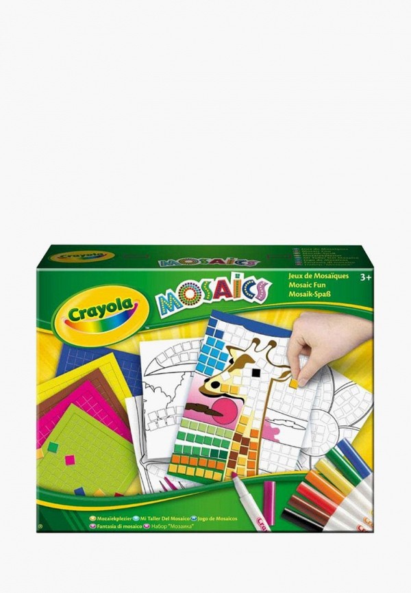 

Набор для творчества Crayola, Забавная мозаика, Разноцветный