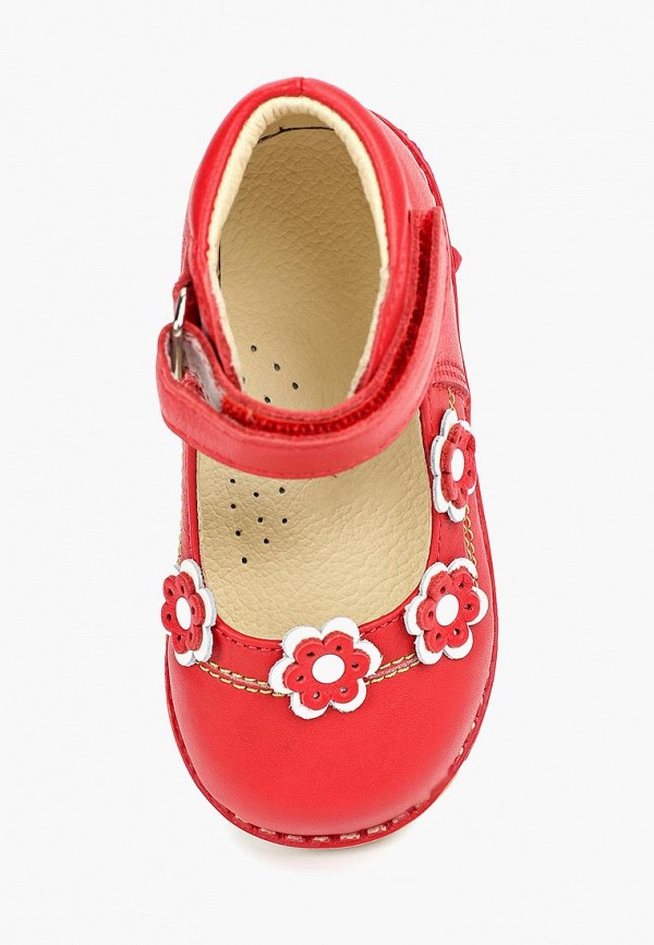 Туфли для девочки Таши Орто цвет красный  Фото 4