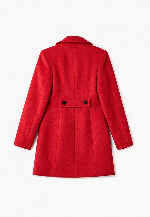 Пальто для девочки Smith's brand цвет красный  Фото 2
