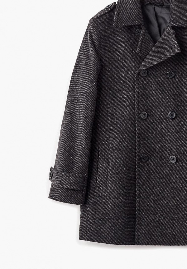 Пальто для мальчика Smith's brand цвет серый  Фото 3