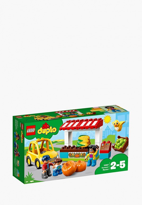 

Конструктор DUPLO LEGO, Фермерский рынок 10867, Разноцветный