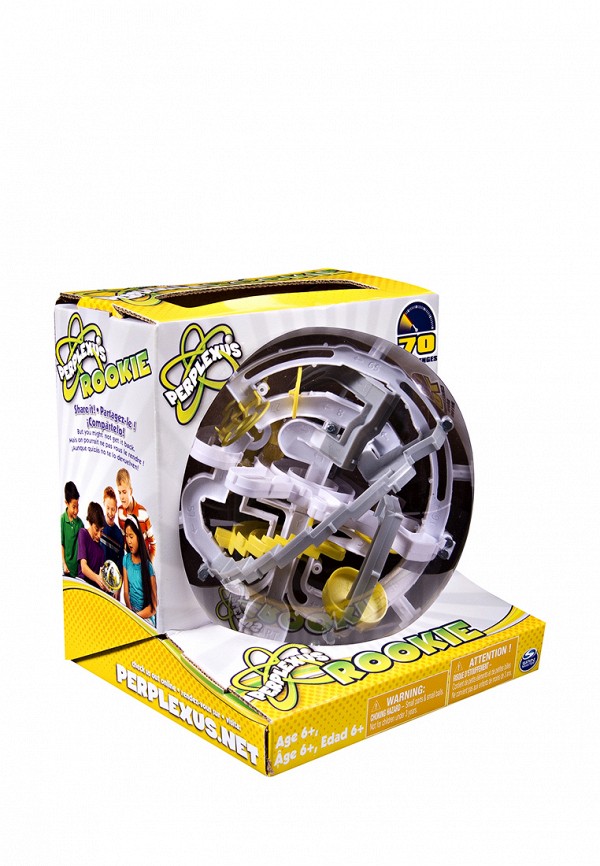 

Игрушка Spin Master, Разноцветный, Perplexus Rookie, 70 барьеров