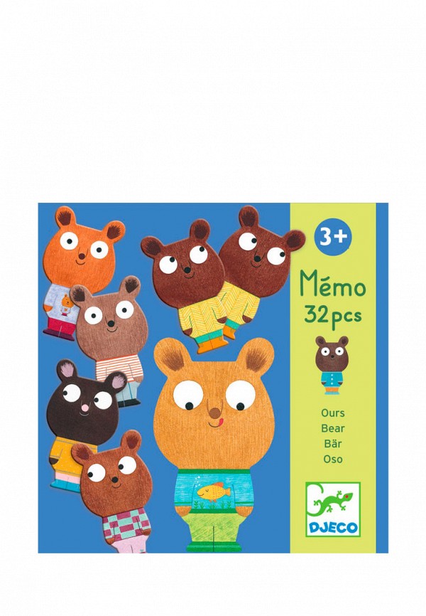 

Игра настольная Djeco, Разноцветный