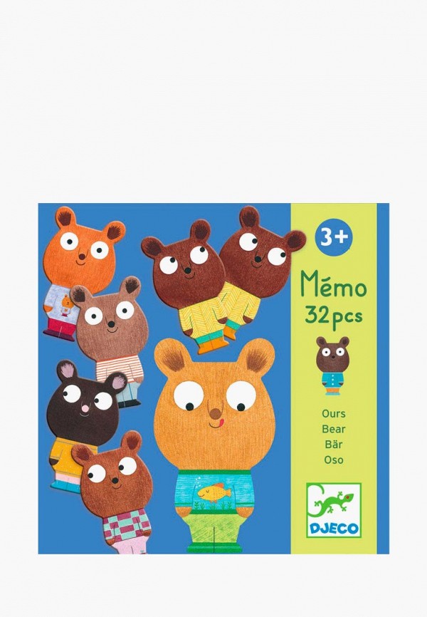 

Игра настольная Djeco, Разноцветный