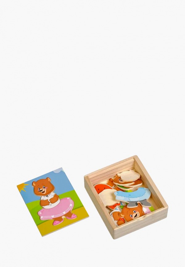 

Набор игровой Игрушки из дерева, Разноцветный