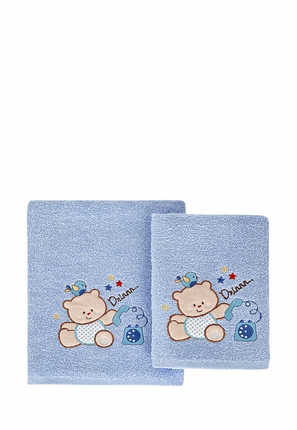 

Набор полотенец Karna, Голубой, BAMBINO-BEAR