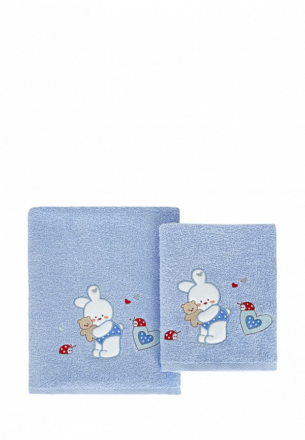 

Набор полотенец Karna, BAMBINO-BUNNY, Голубой