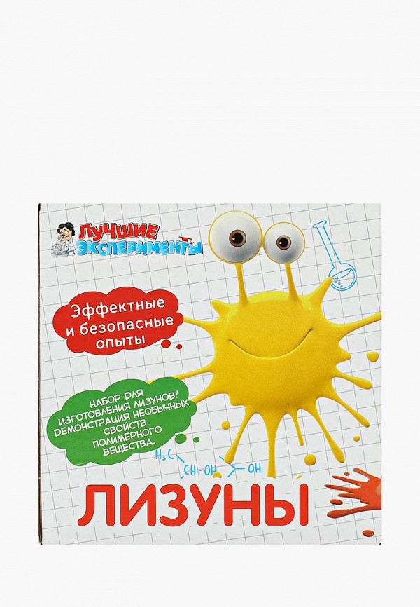 

Набор для опытов Лучшие эксперименты, Лизуны. Цвет Желтый, Разноцветный