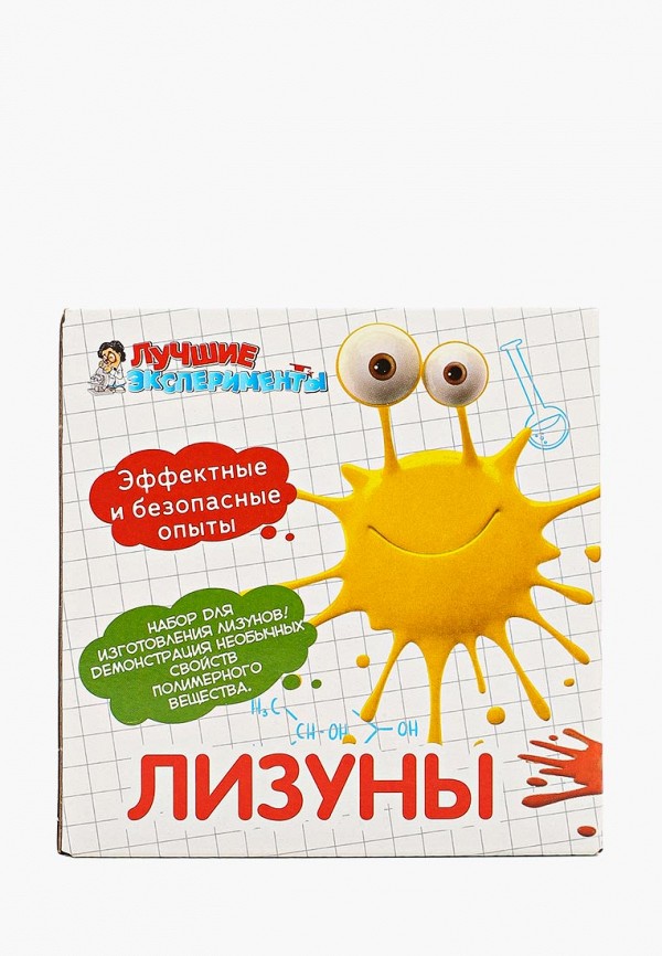 

Набор для опытов Лучшие эксперименты, Лизуны. Цвет Зеленый, Разноцветный