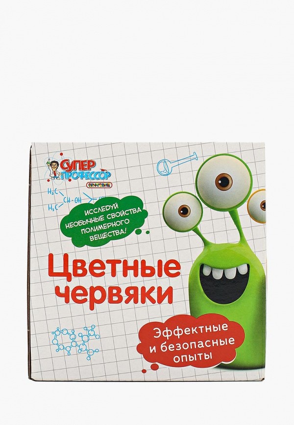 

Набор для опытов Лучшие эксперименты, Разноцветный, Цветные червяки. Цвет красный