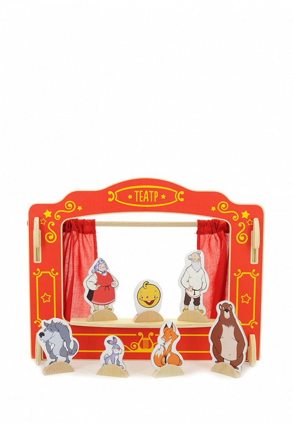 

Набор игровой Игрушки из дерева, Разноцветный