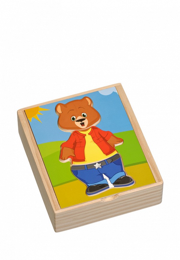 

Набор игровой Игрушки из дерева, Разноцветный