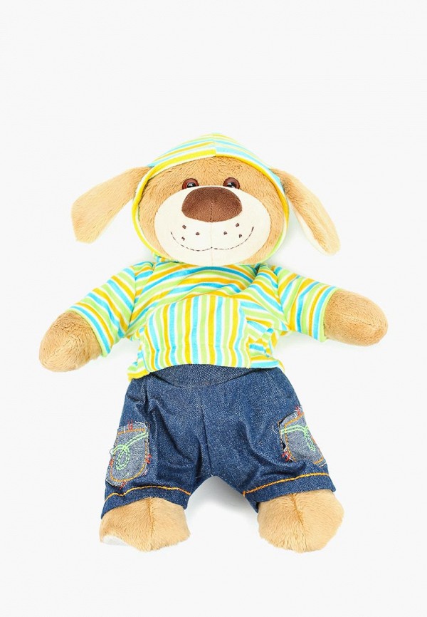 

Игрушка мягкая Stip, Бежевый, Собака в одежде