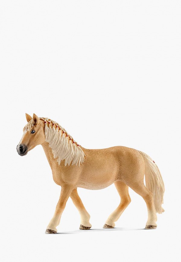 

Фигурка Schleich, Бежевый, Хафлингер кобыла c плетеной гривой