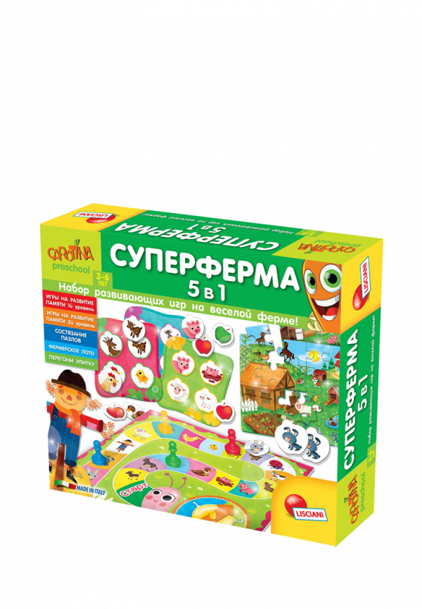

Игра настольная Lisciani, Разноцветный
