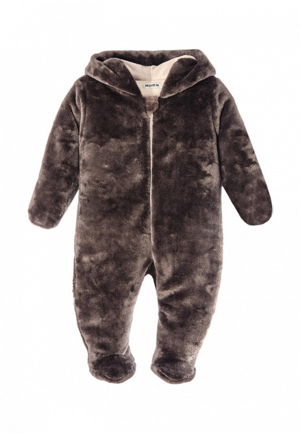 

Комбинезон утепленный Кузя, Коричневый