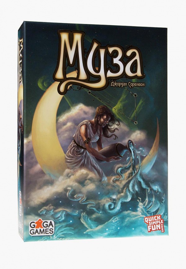 

Игра настольная Gaga.ru, Бирюзовый, Муза