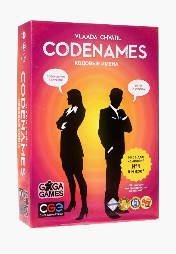 

Игра настольная Gaga.ru, Розовый, Кодовые имена (Codenames)