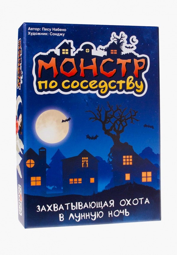 

Игра настольная Gaga.ru, Синий, Монстр по соседству