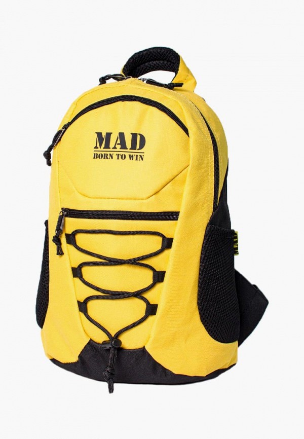 

Рюкзак Mad | born to win, Желтый, Mad | born to win MP002XC00ADN