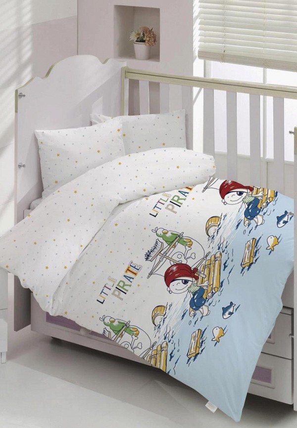 

Постельное белье детское Arya home collection, Little Pirate, Белый