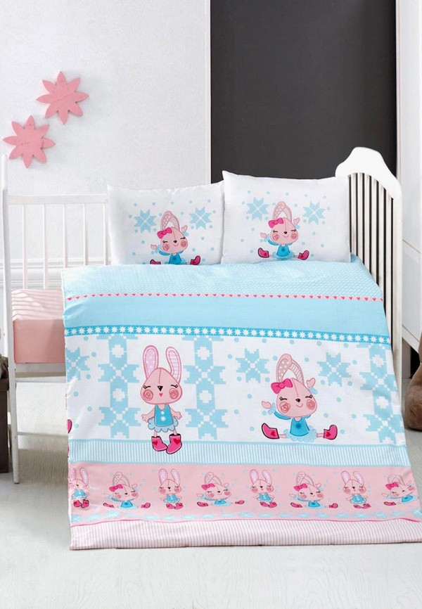 

Постельное белье детское Arya home collection, Розовый, Funny