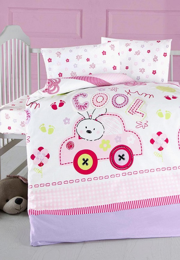 

Постельное белье детское Arya home collection, Coll Baby, Розовый