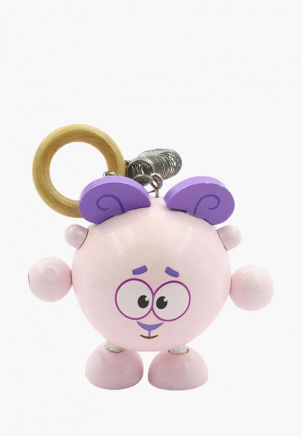 

Игрушка Игрушки из дерева, Розовый, Дергунчик "Бараш"