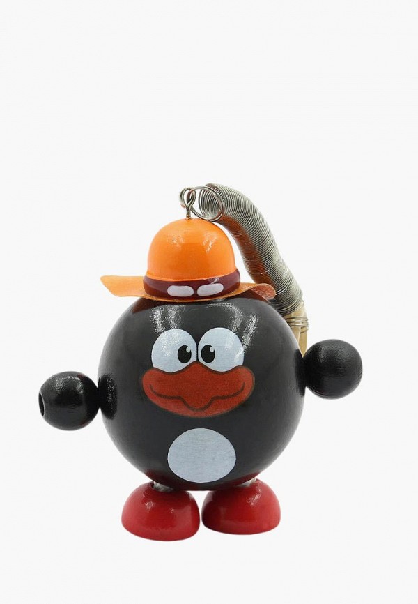

Игрушка Игрушки из дерева, Черный, Дергунчик "Пин"