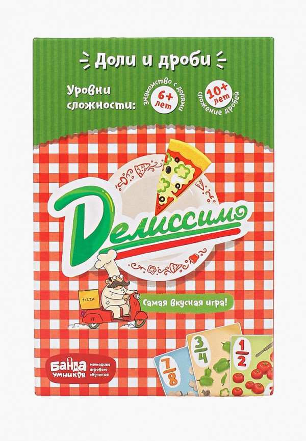 

Игра настольная Банда умников, Красный, Делиссимо