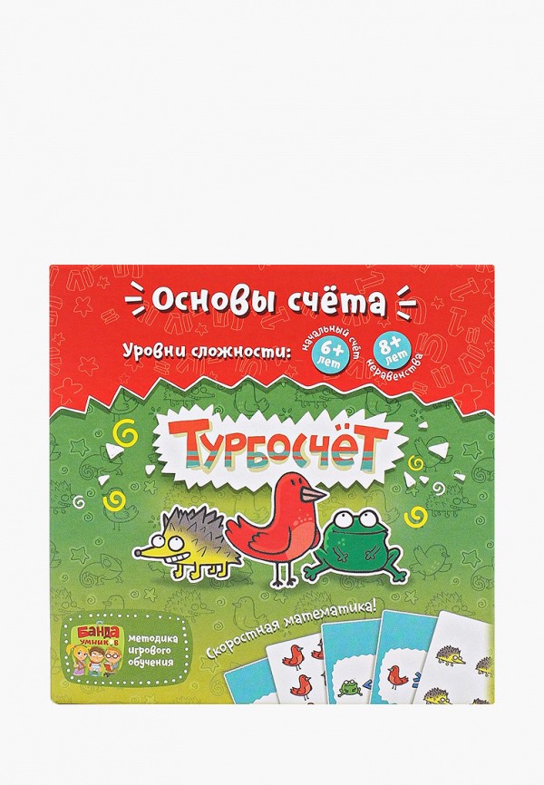 

Игра настольная Банда умников, Зеленый, Турбосчёт