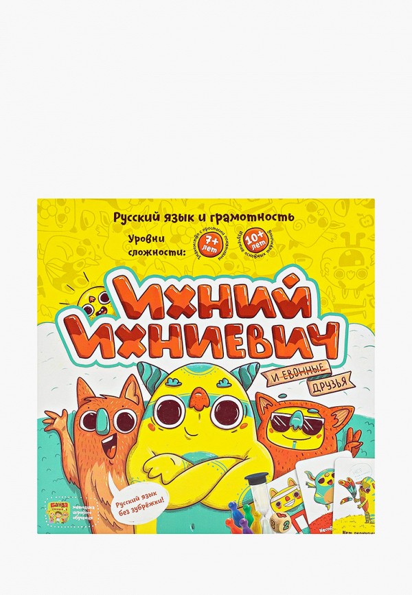 

Игра настольная Банда умников, Разноцветный, "Ихний Ихниевич"