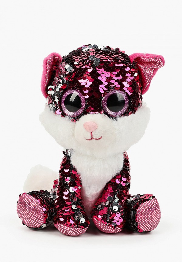 

Игрушка мягкая Fancy, Розовый, Котик Рубин, 15 см