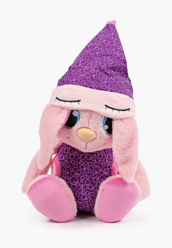 

Игрушка мягкая Fancy, Розовый, Сонный зайка, 28 см