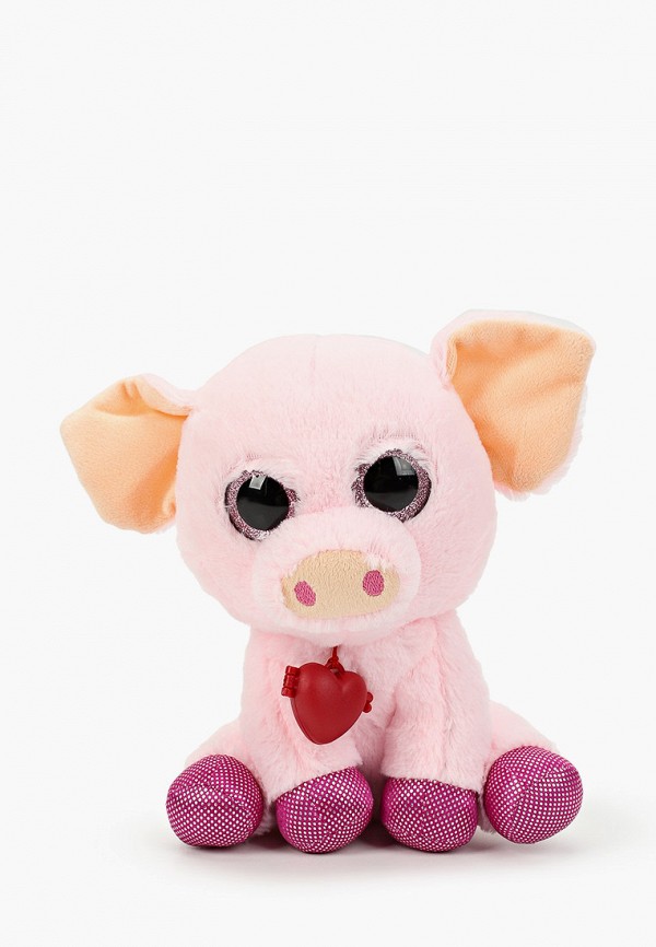 

Игрушка мягкая Fancy, Розовый, Глазастик свинка, 24 см