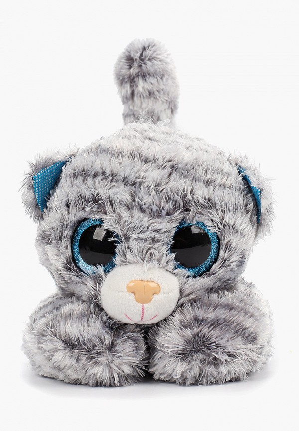

Игрушка мягкая Fancy, Серый, "Кот глазастик", 34 см