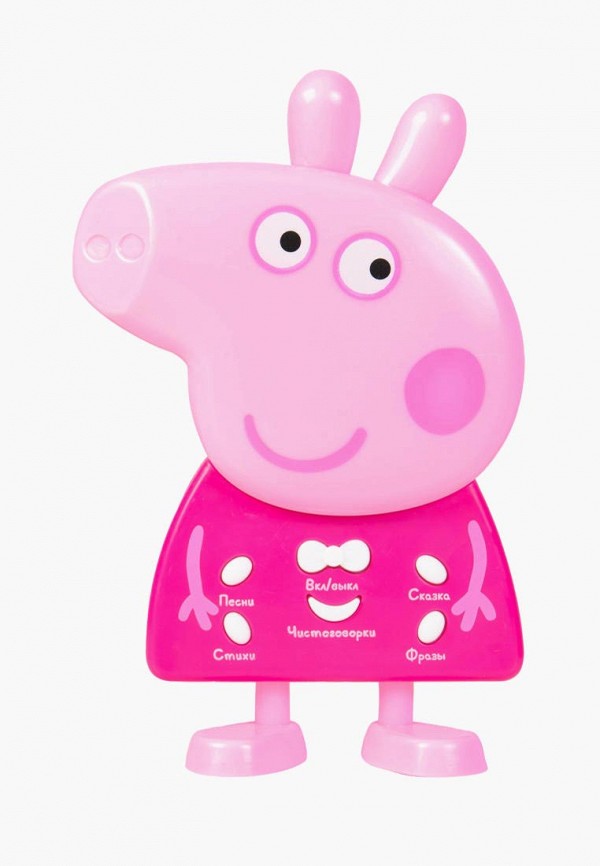 

Игрушка интерактивная Росмэн, Розовый, Свинка Пеппа