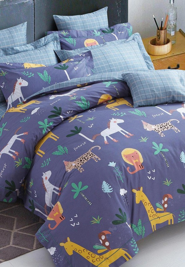 

Постельное белье детское Bellehome, Синий, Лимпопо