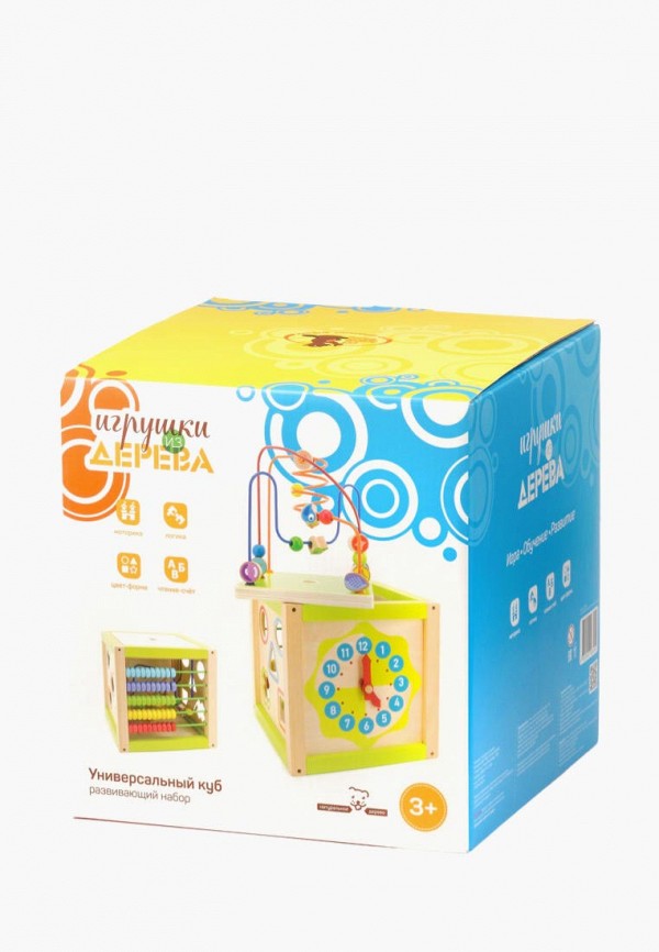 

Игрушка Игрушки из дерева, Разноцветный, Универсальный куб