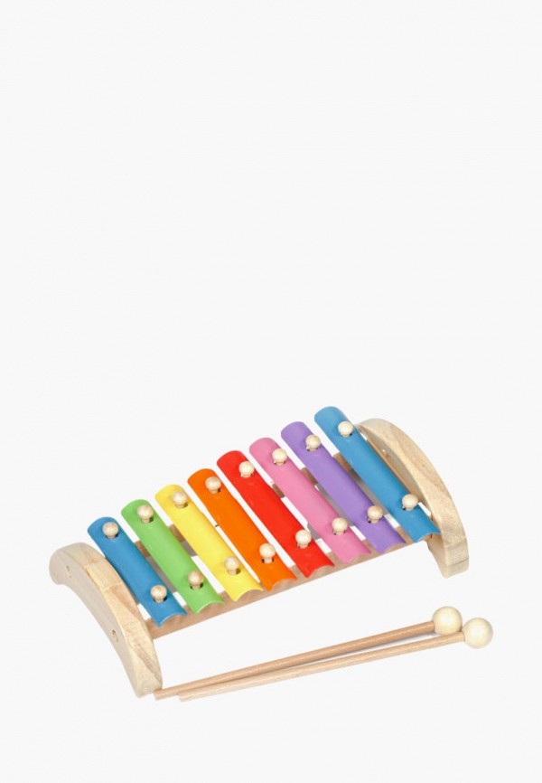 

Игрушка интерактивная Игрушки из дерева, Разноцветный, Ксилофон 8 тонов (металлический)