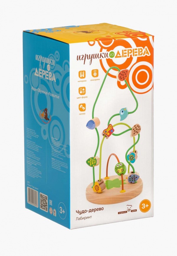 

Игрушка Игрушки из дерева, Разноцветный, Лабиринт Чудо-дерево