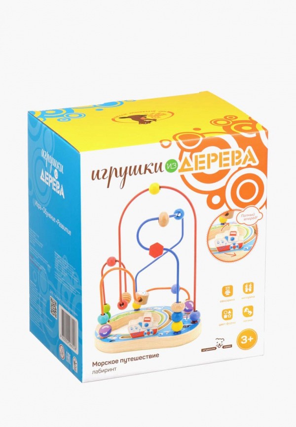 

Игрушка Игрушки из дерева, Разноцветный, Лабиринт Морское путешествие