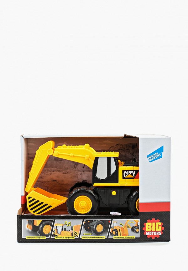

Игрушка Dream Makers, Оранжевый, Экскаватор