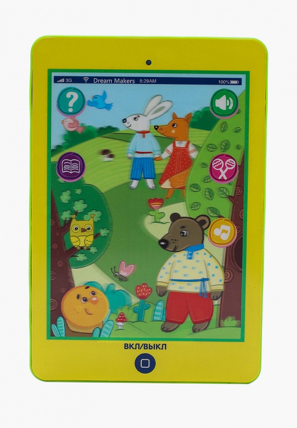 

Игрушка Dream Makers, Разноцветный, Планшет Сказочник