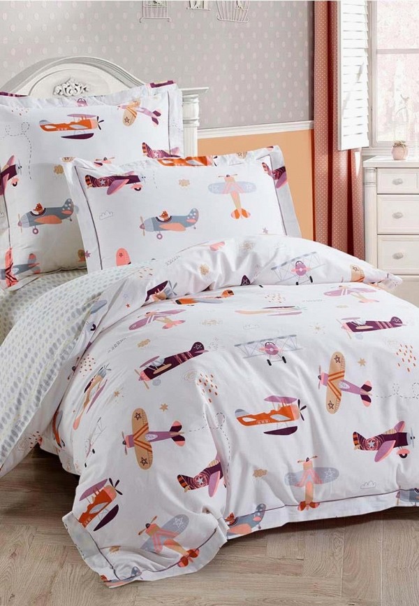 

Постельное белье детское Bellehome, Белый, Эскадрилья